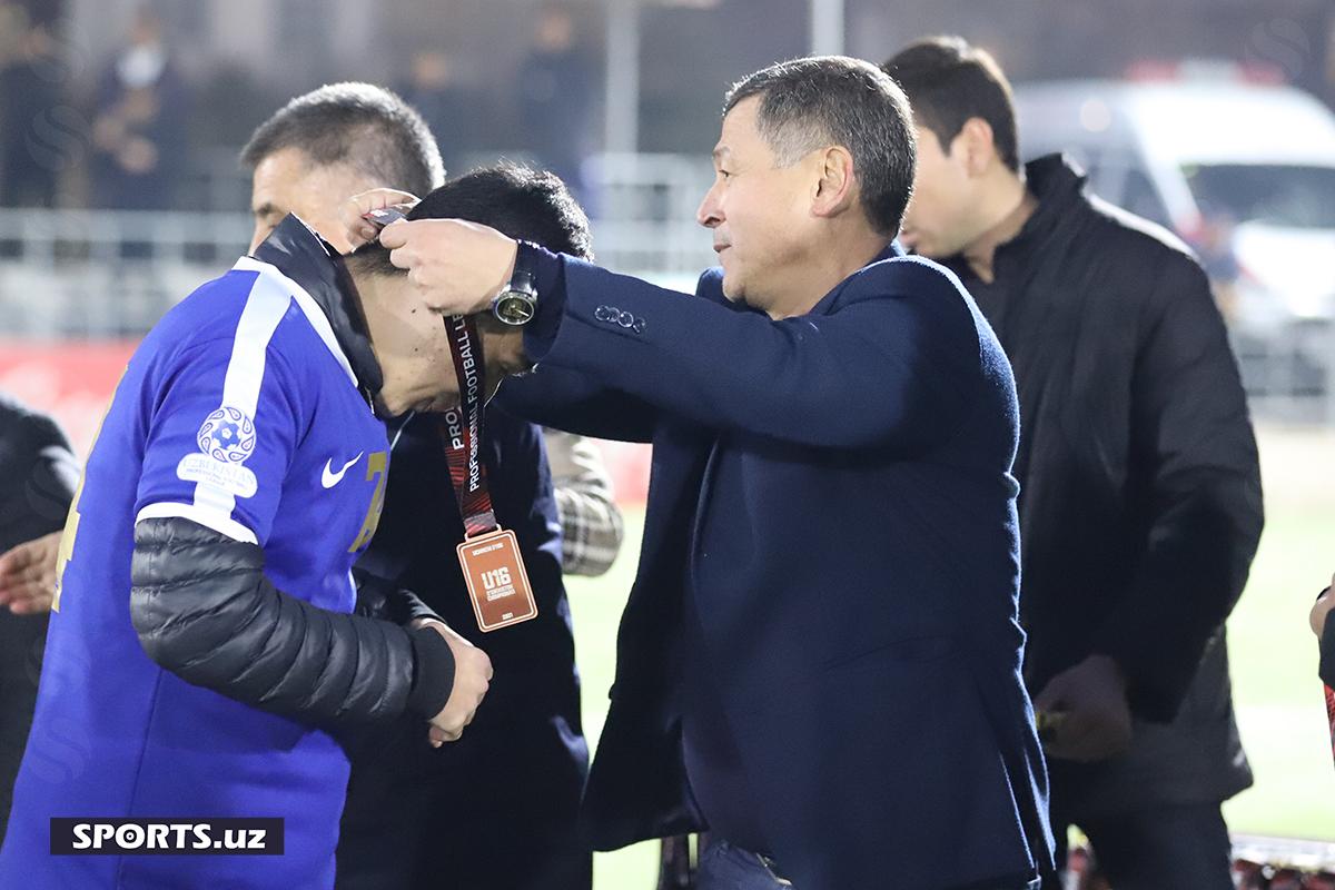 Pakhtakor U 16 champion 21/11/21