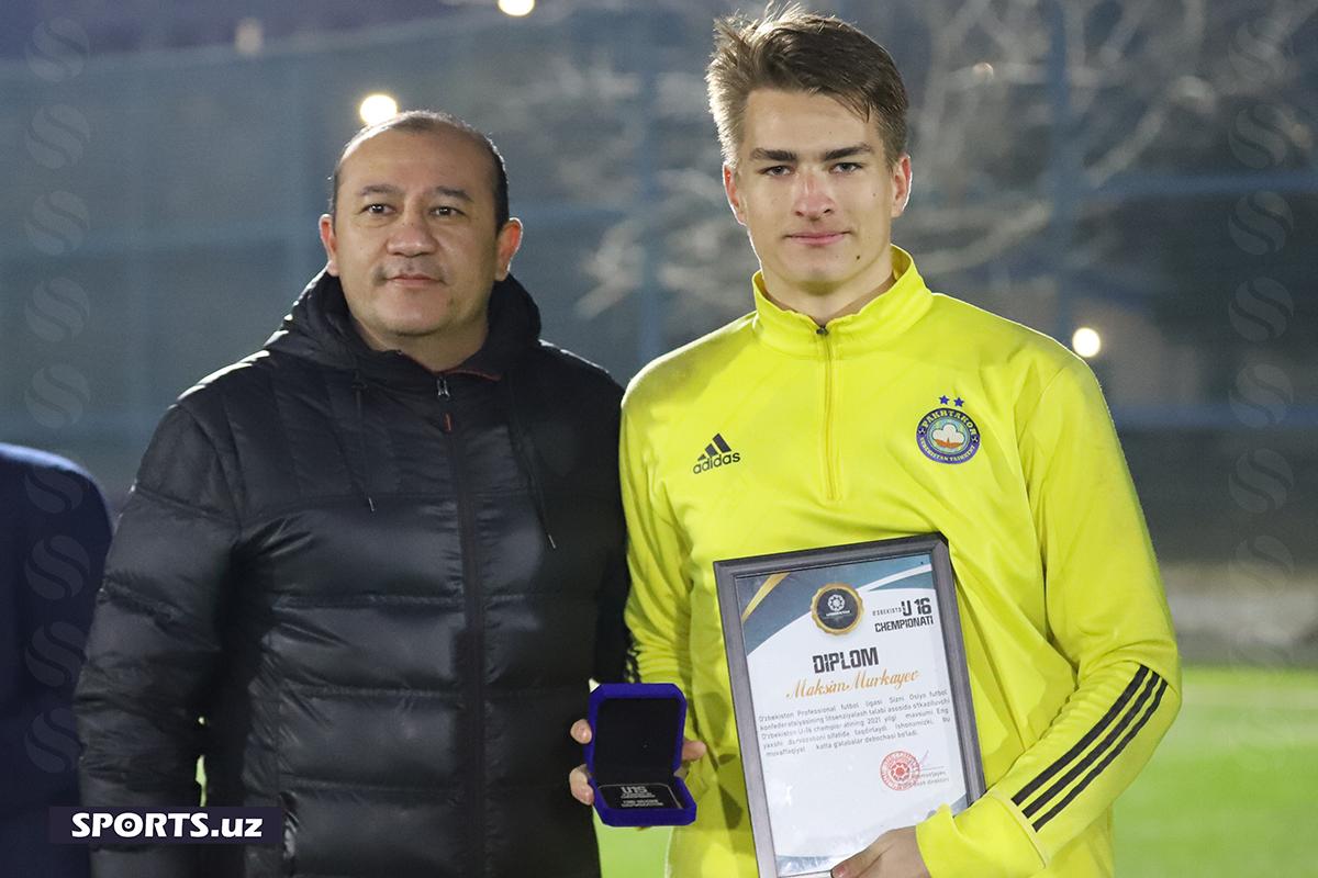 Pakhtakor U 16 champion 21/11/21