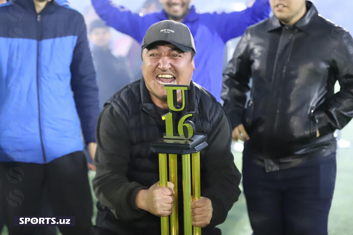 Pakhtakor U 16 champion 21/11/21