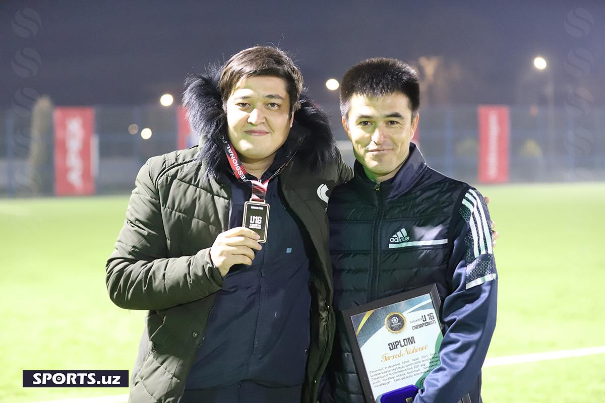 Pakhtakor U 16 champion 21/11/21