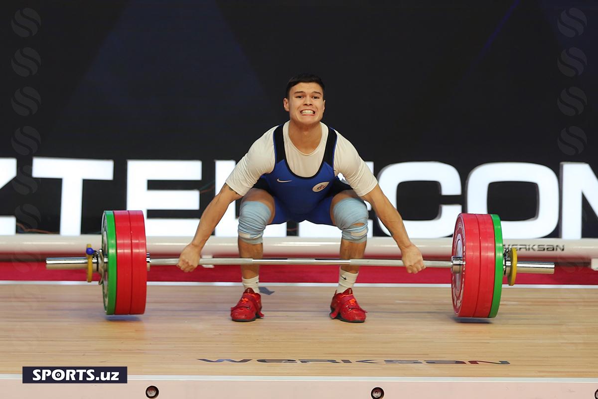Og'ir atletika JCH 10/12/21