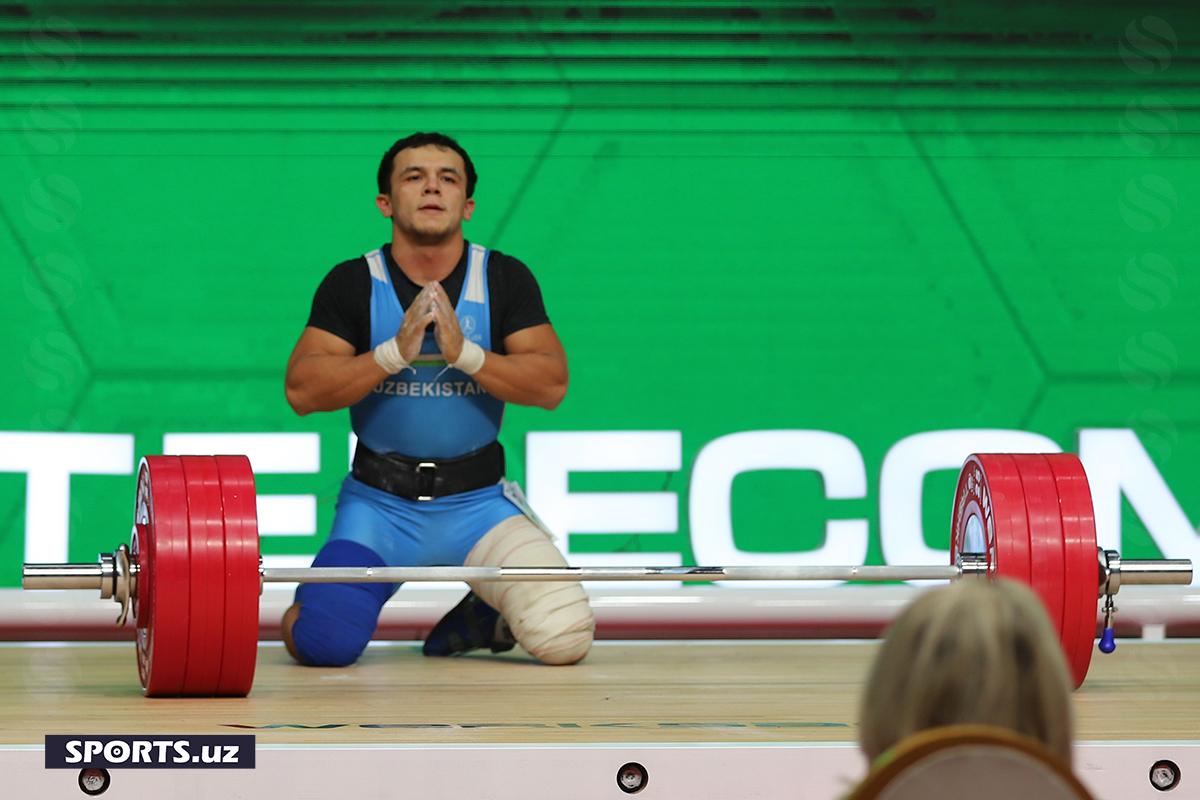 Og'ir atletika JCH 10/12/21