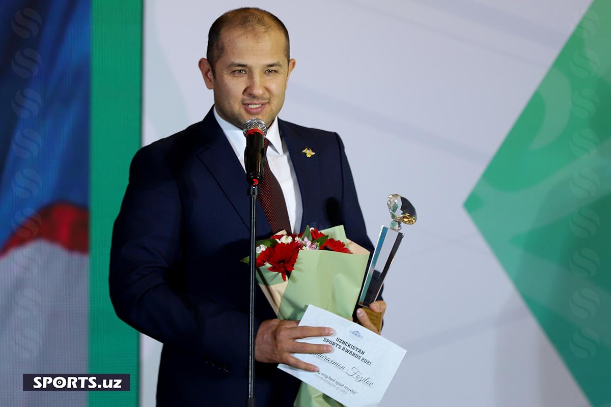 Sport vazirligi eng yaxshilarini taqdirlash