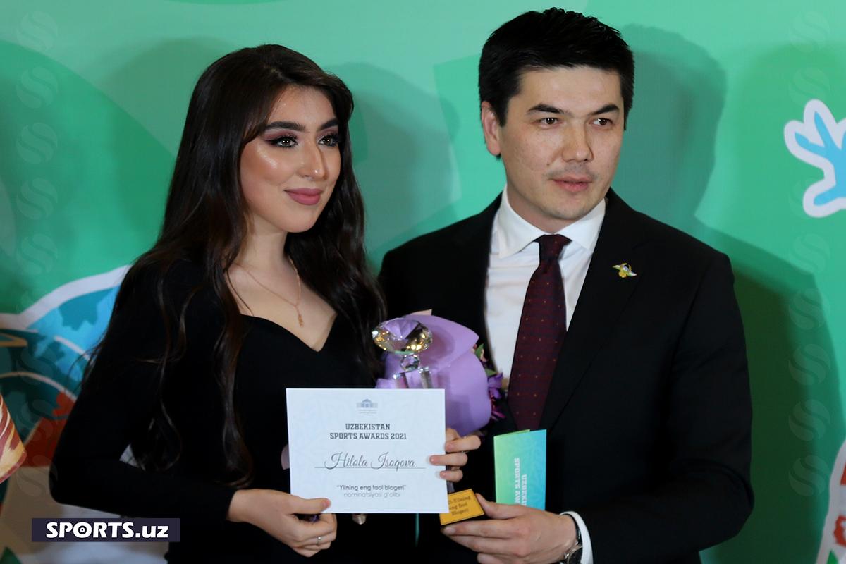 Sport vazirligi eng yaxshilarini taqdirlash