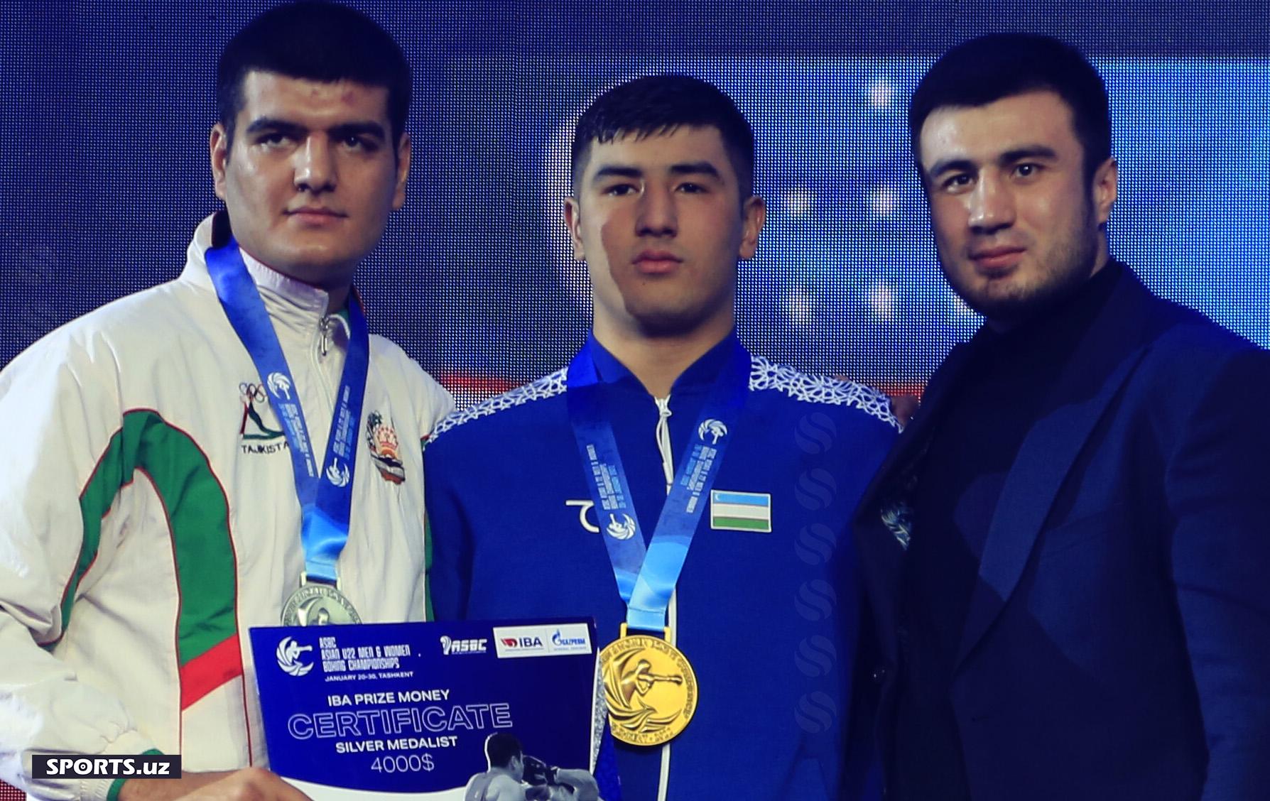 Бокс U22 эркаклар тақдирлаш