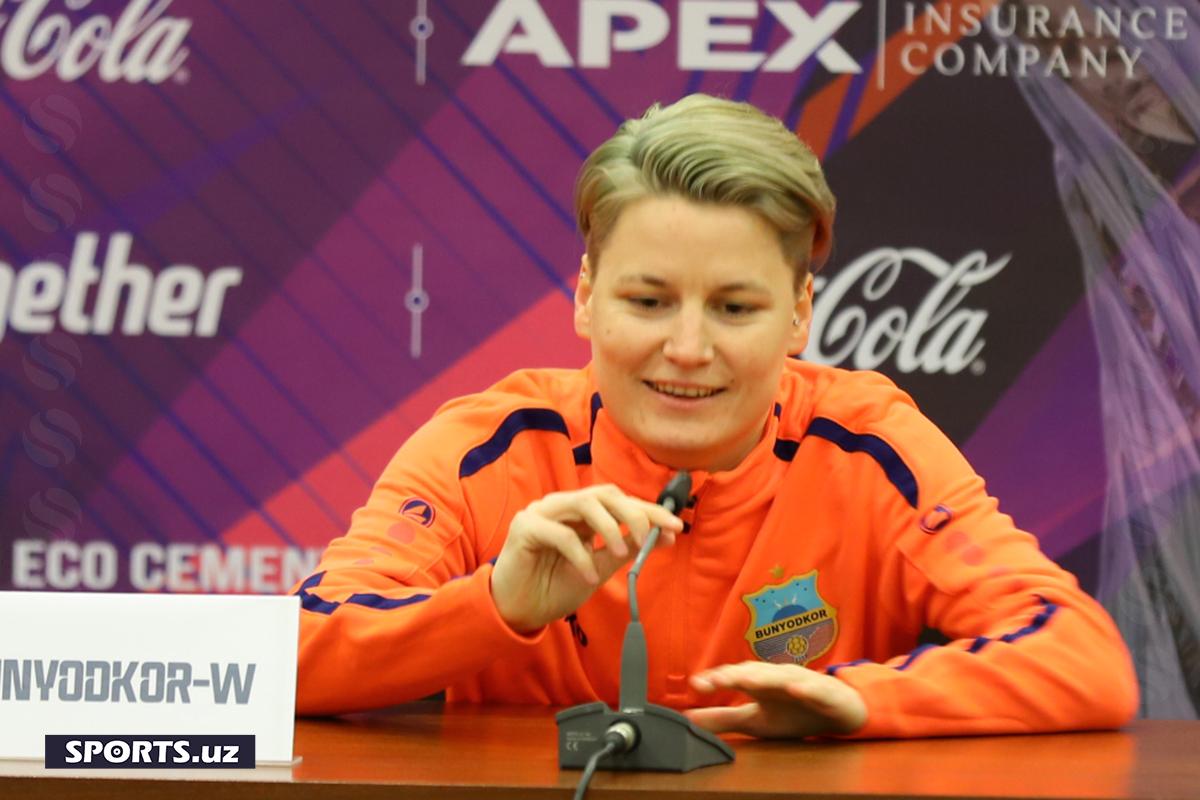 18.03.2022 Аёллар SUPER cup. Matbuot anjumani