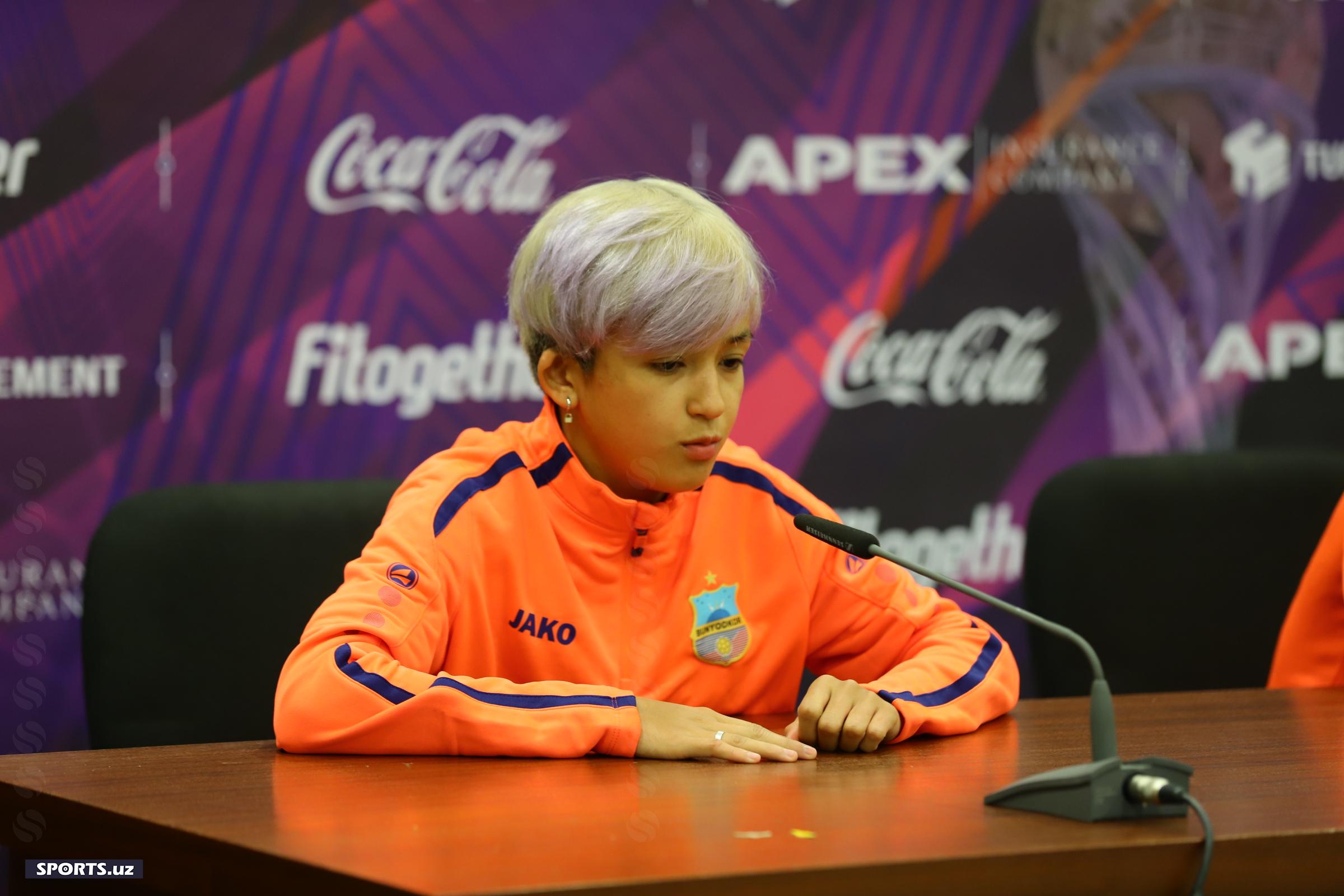 18.03.2022 Аёллар SUPER cup. Matbuot anjumani