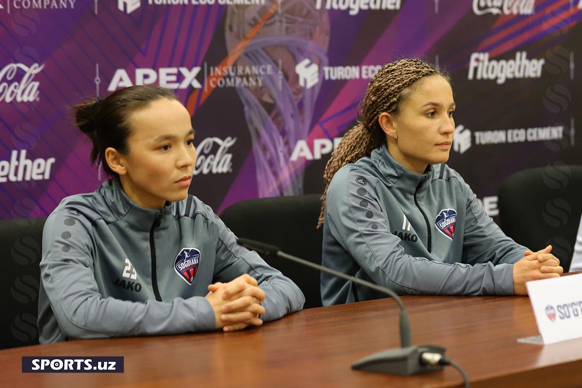 18.03.2022 Аёллар SUPER cup. Matbuot anjumani