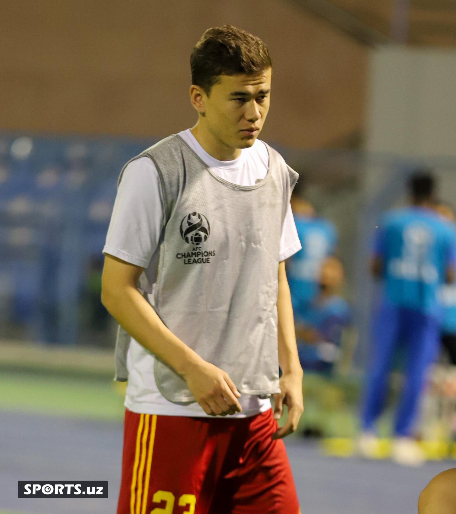 Nasaf pre match training