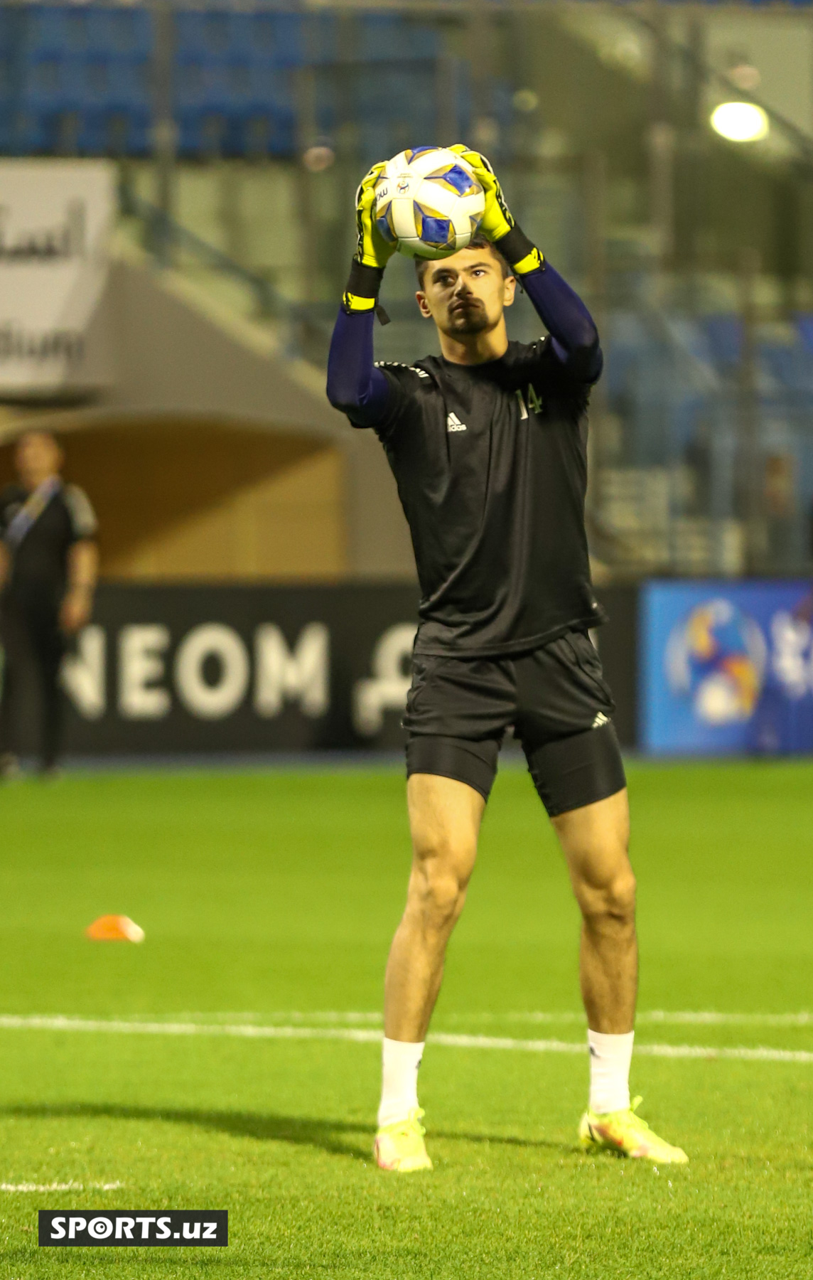 Nasaf pre match training