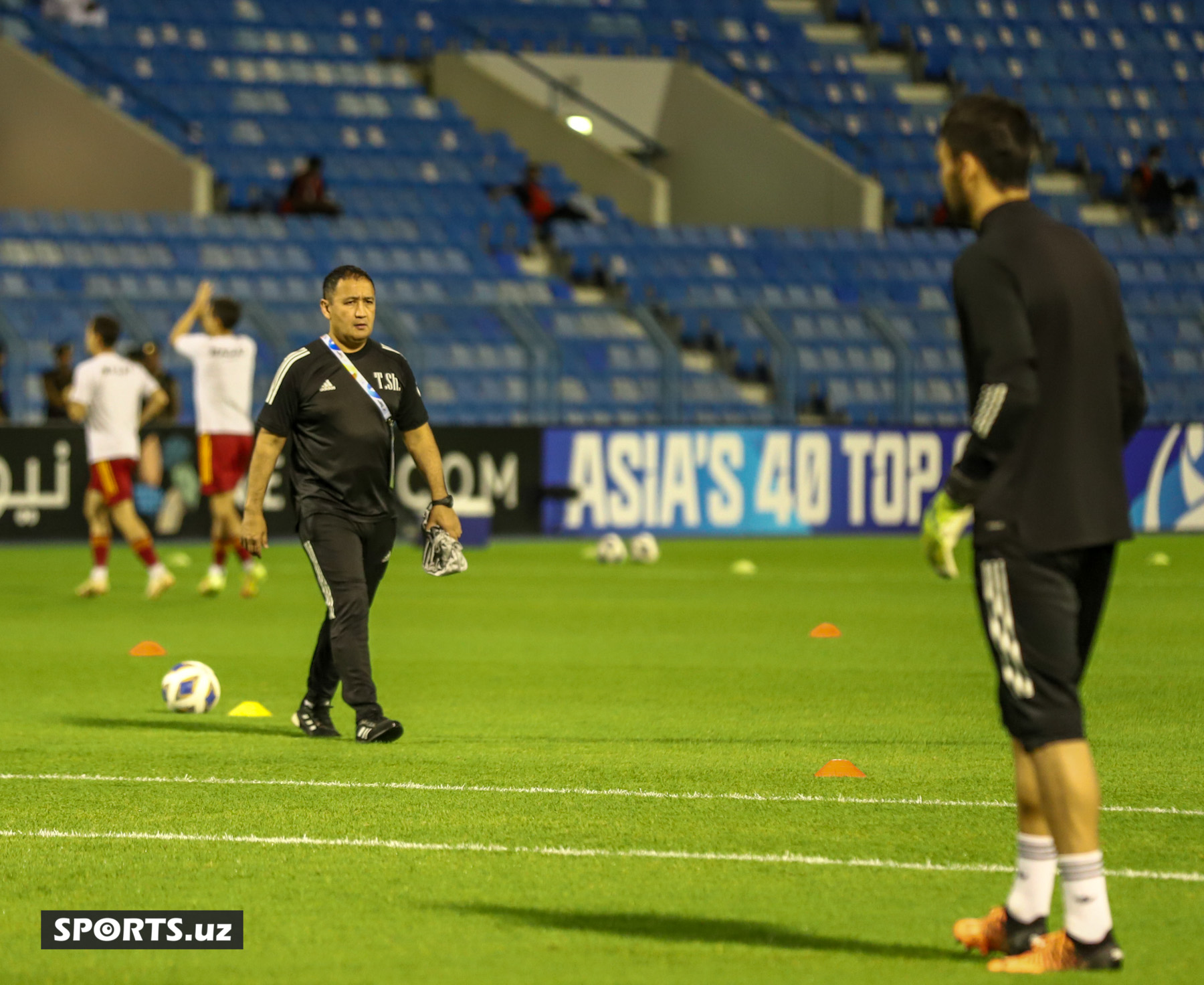 Nasaf pre match training