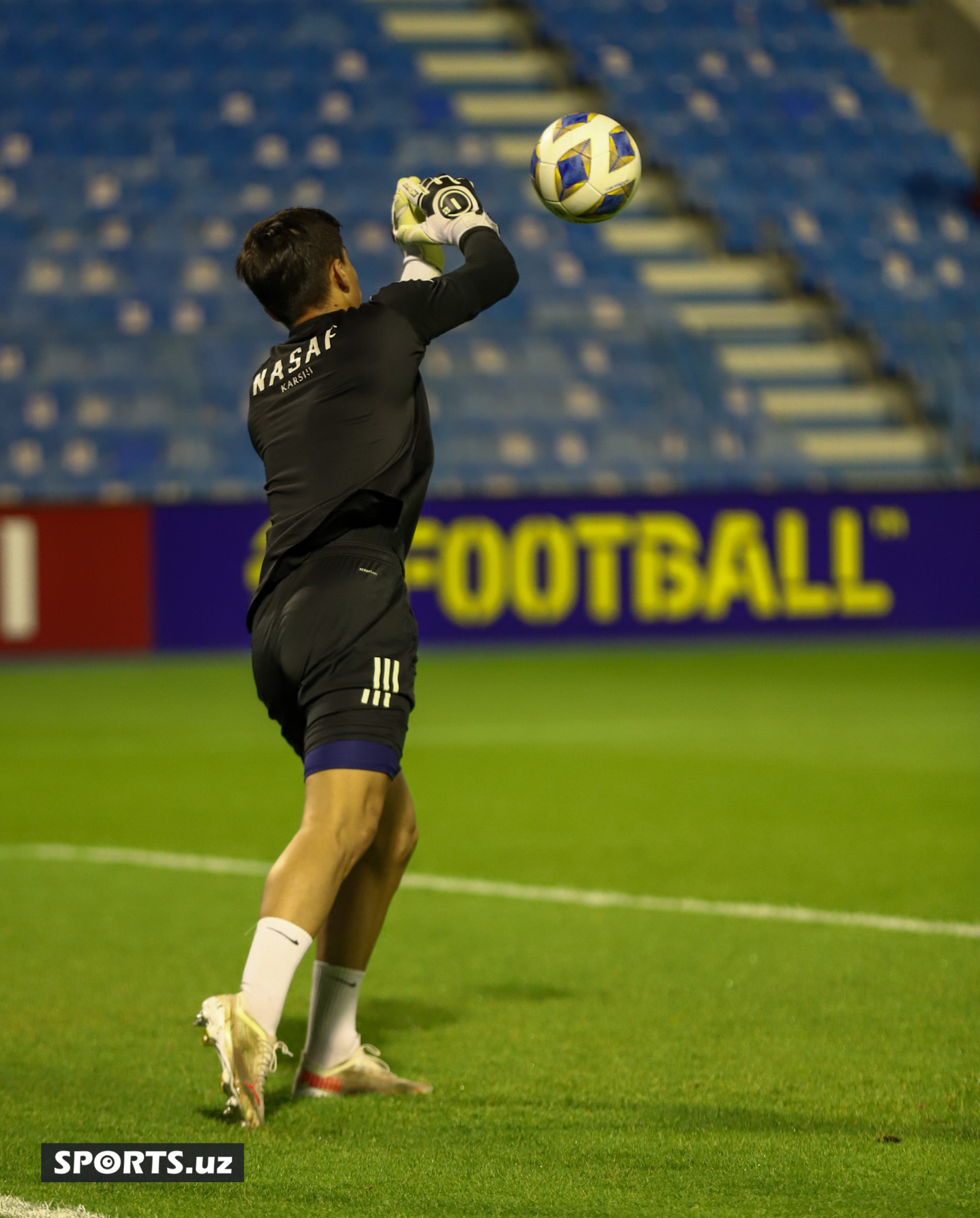 Nasaf pre match training