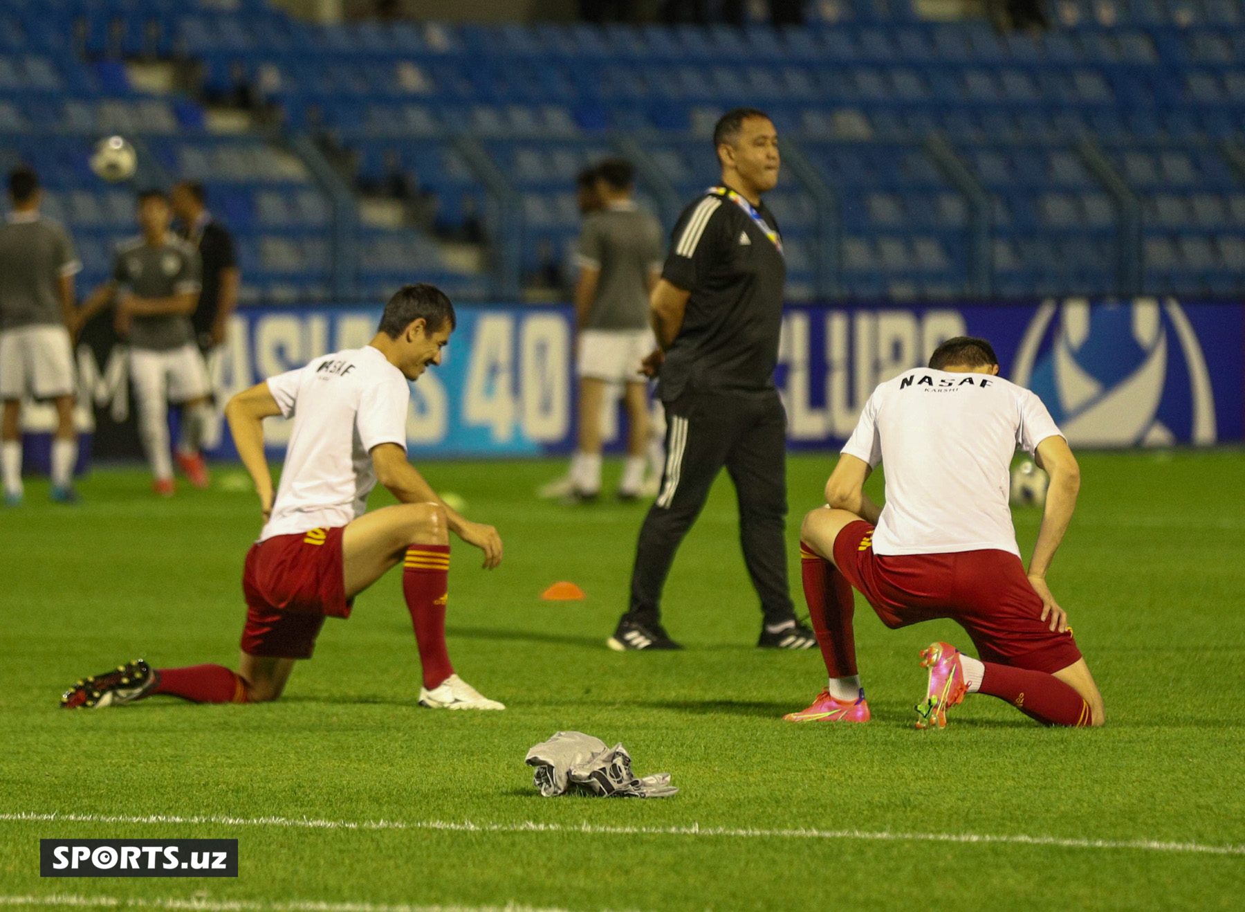 Nasaf pre match training