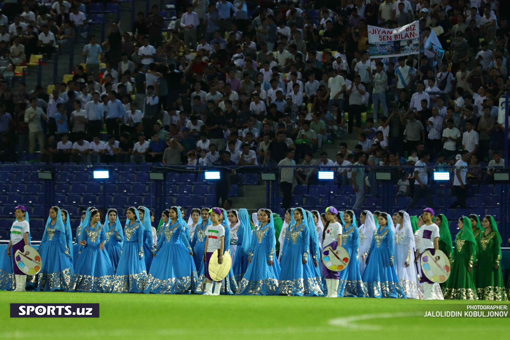 Uzbekistan - Turkmenistan U23 Opening ceremony