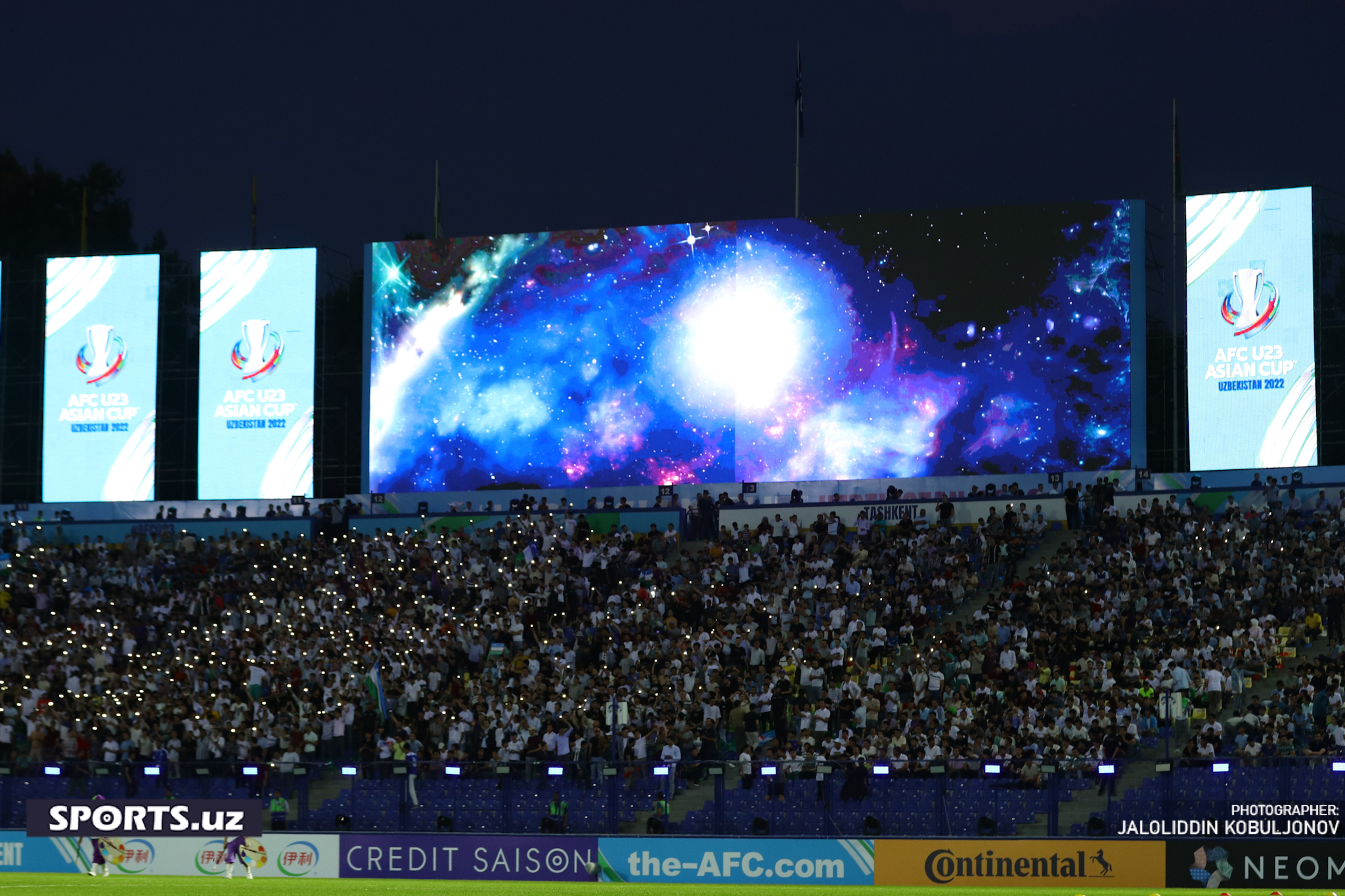 Uzbekistan - Turkmenistan U23 Opening ceremony