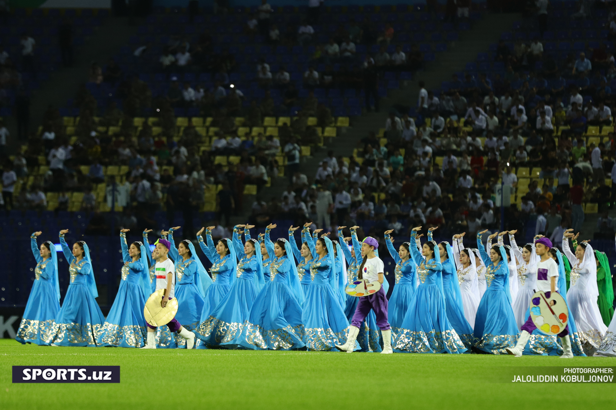 Uzbekistan - Turkmenistan U23 Opening ceremony