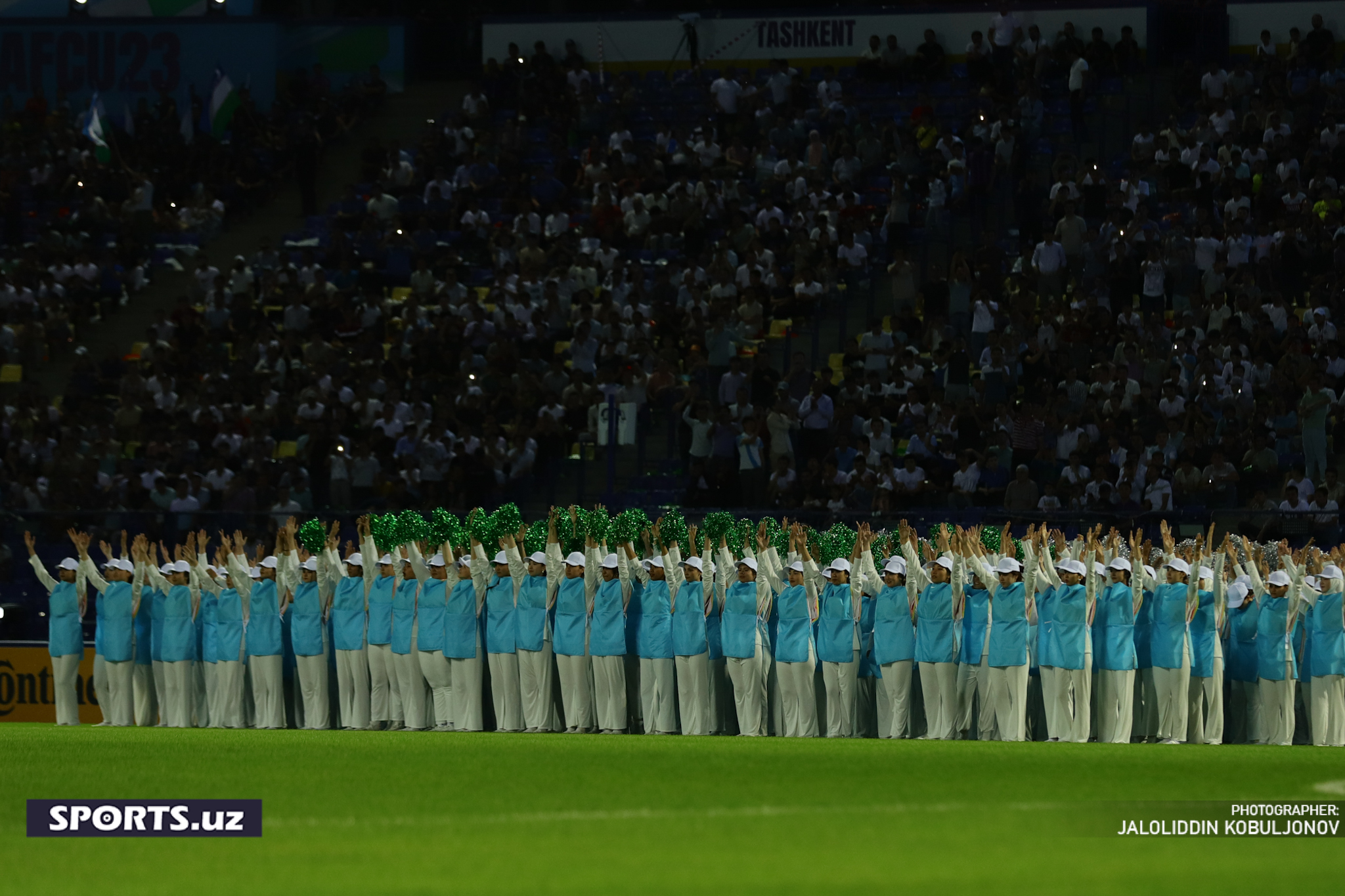 Uzbekistan - Turkmenistan U23 Opening ceremony