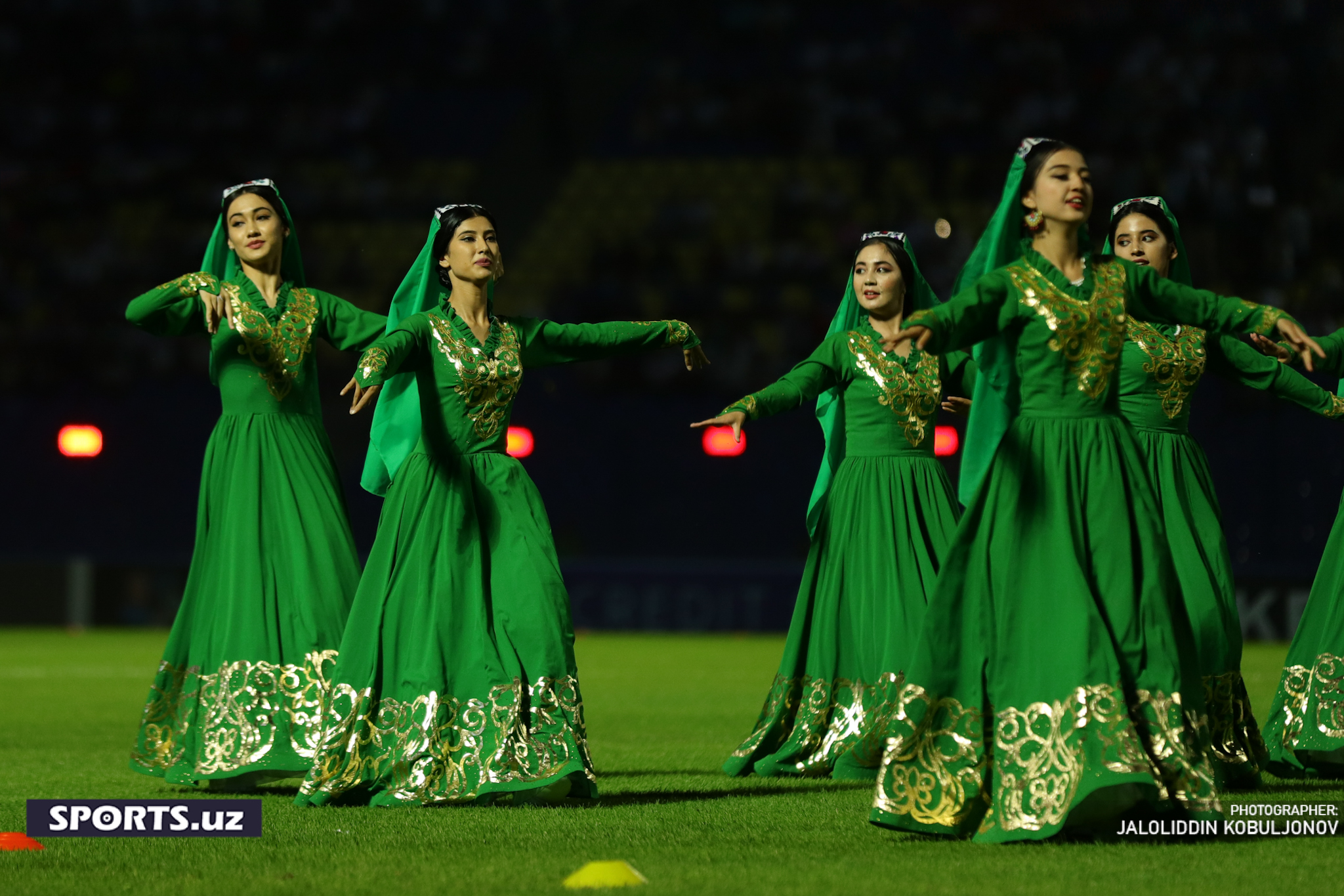 Uzbekistan - Turkmenistan U23 Opening ceremony