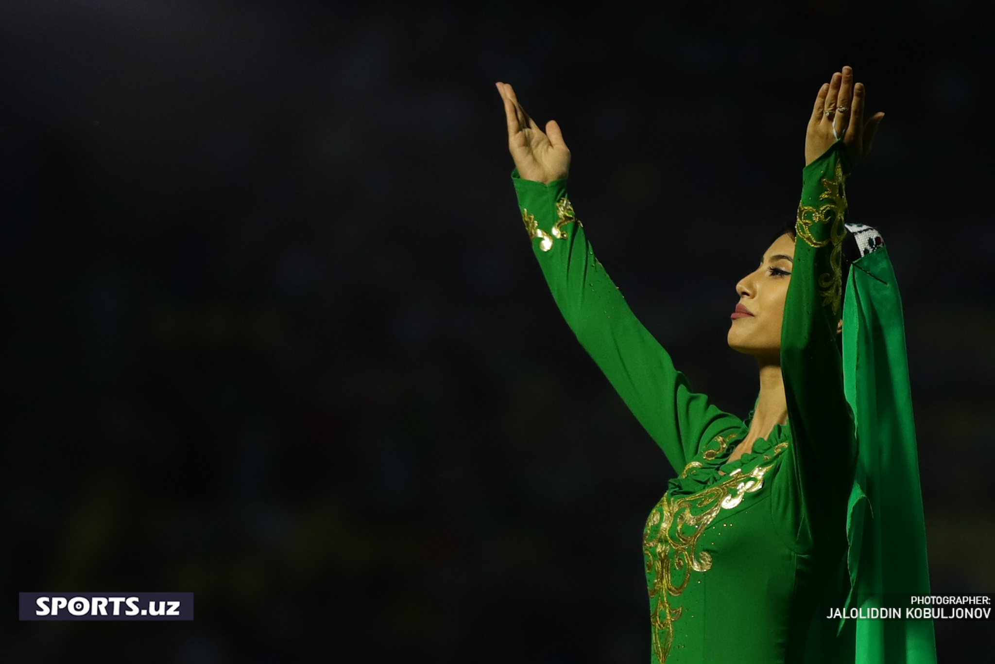 Uzbekistan - Turkmenistan U23 Opening ceremony