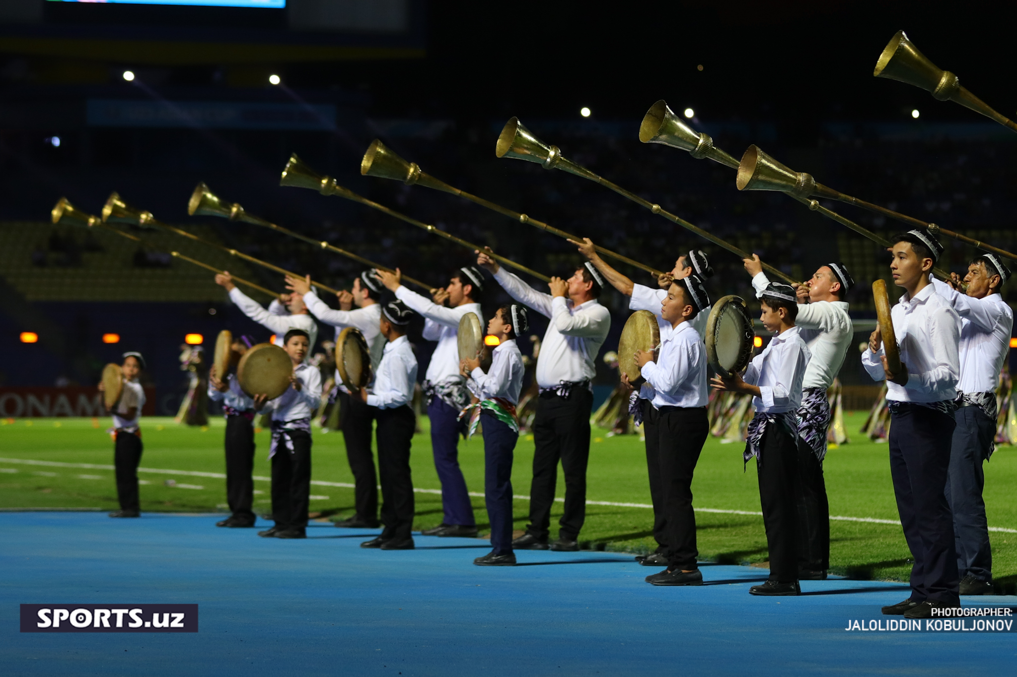 Uzbekistan - Turkmenistan U23 Opening ceremony