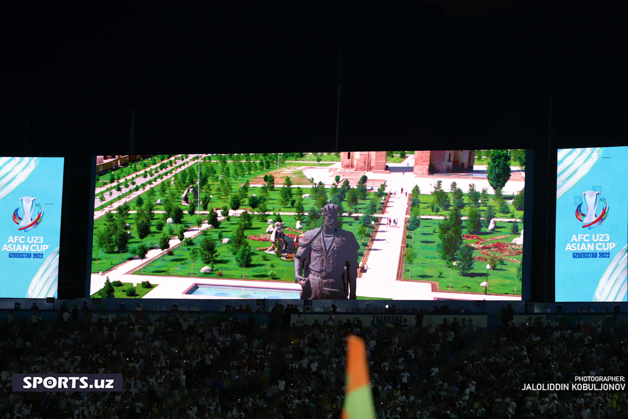 Uzbekistan - Turkmenistan U23 Opening ceremony