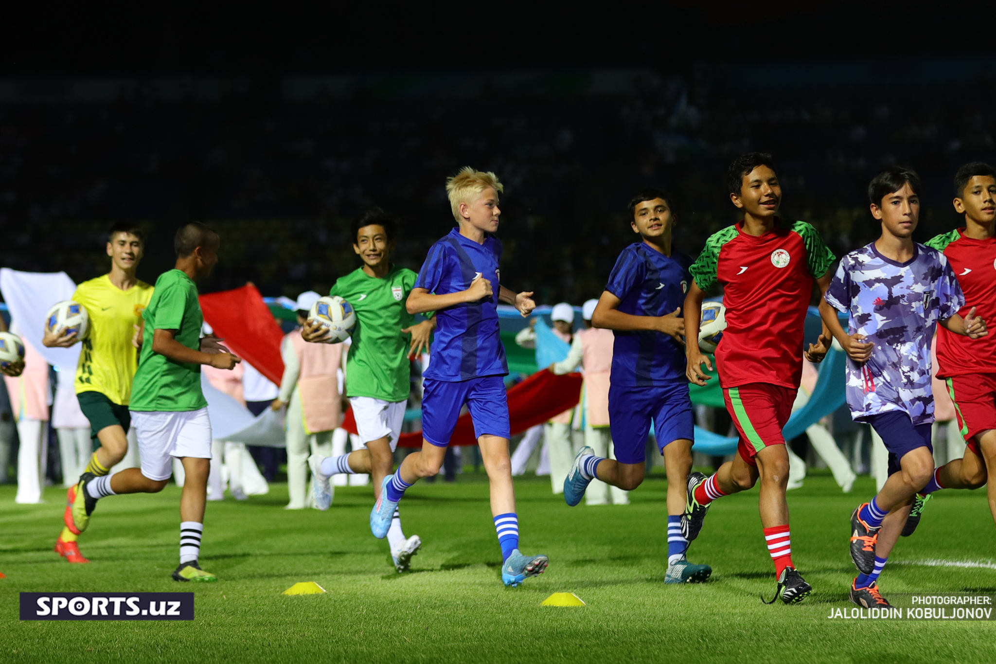 Uzbekistan - Turkmenistan U23 Opening ceremony