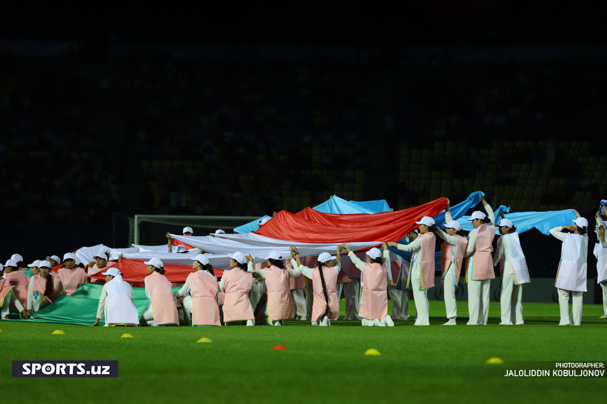 Uzbekistan - Turkmenistan U23 Opening ceremony