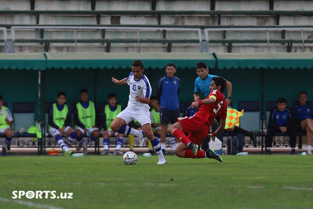 U-16 UZBvUAE