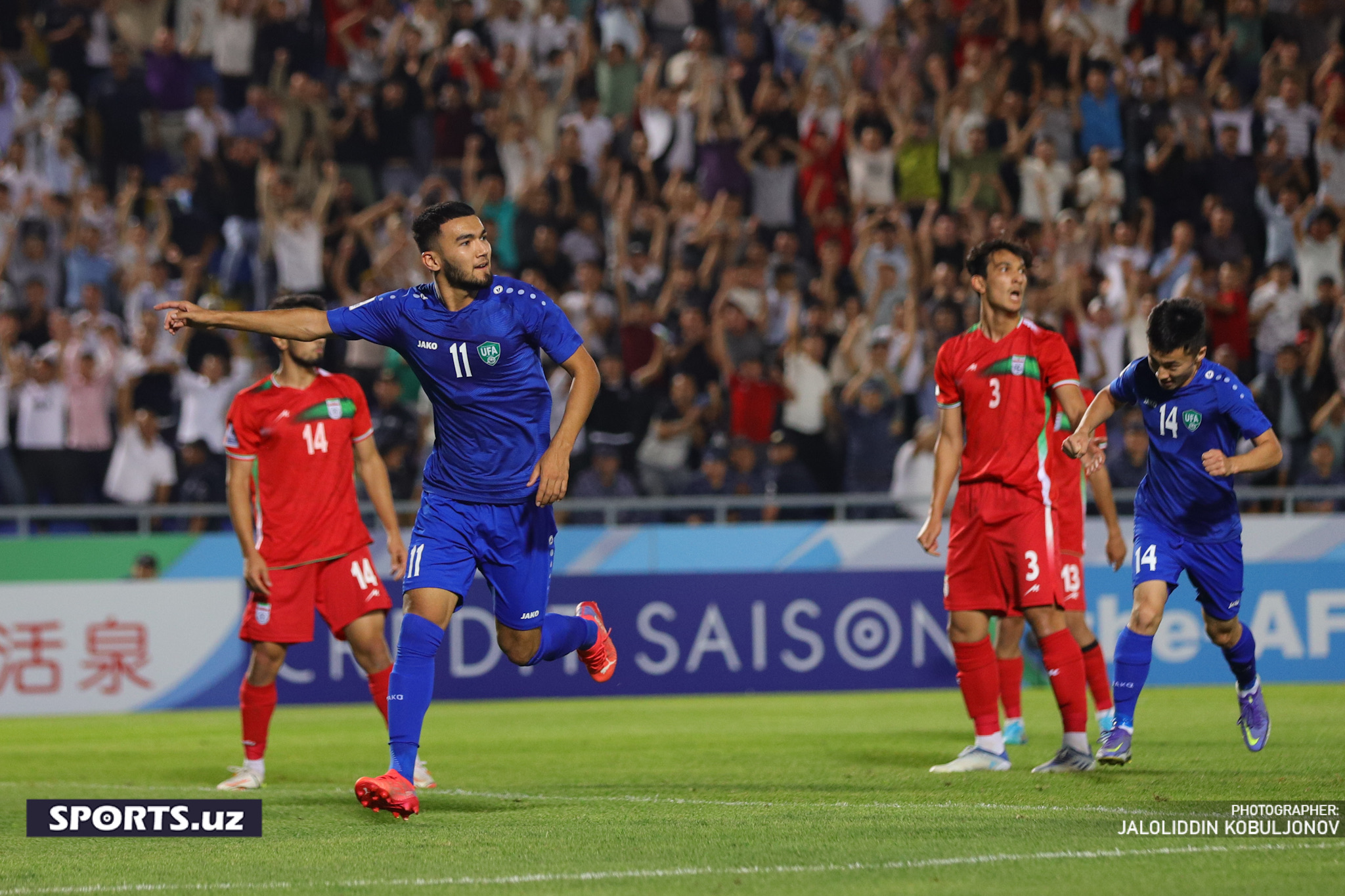 Uzbekistan - Iran 1-taym
