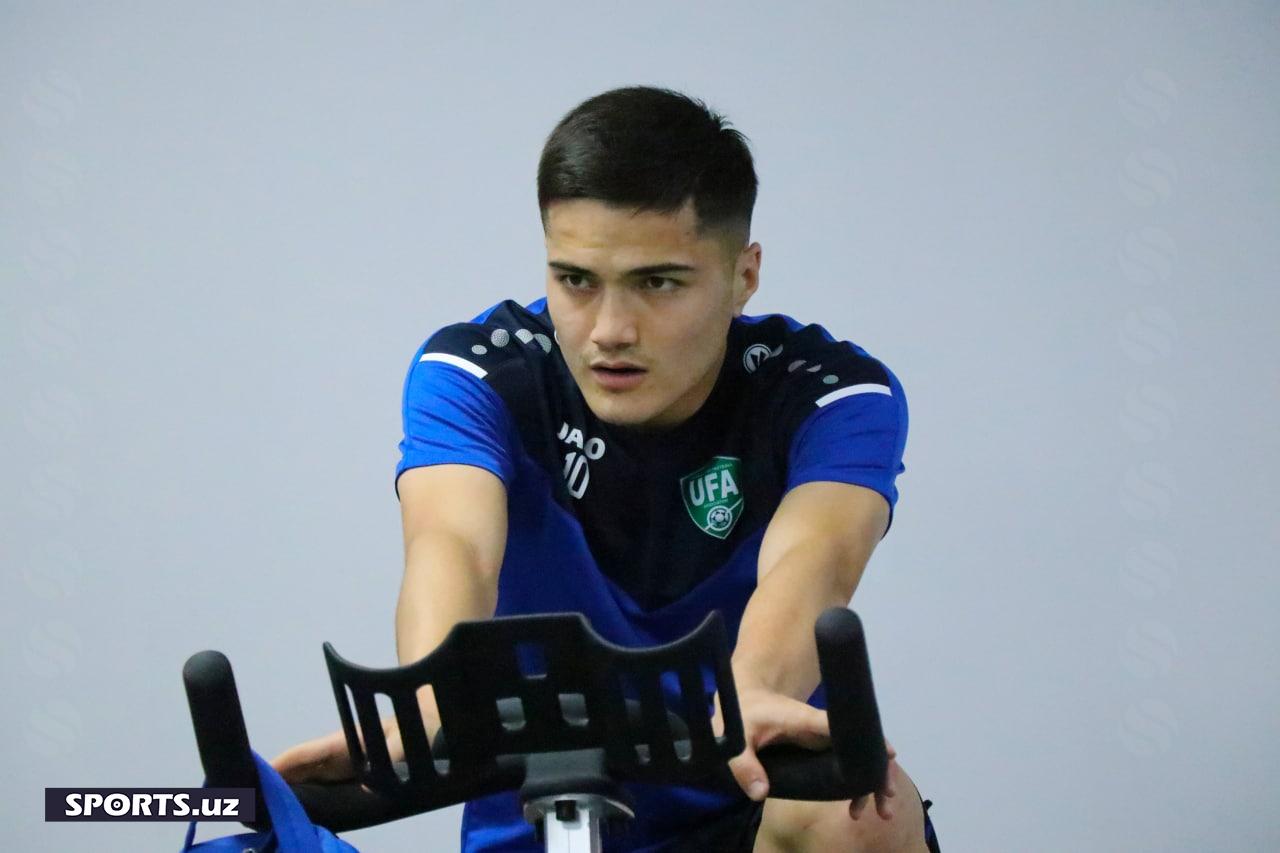 U23 Узб тренировка