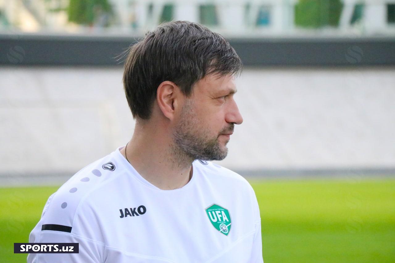U23 Узб тренировка