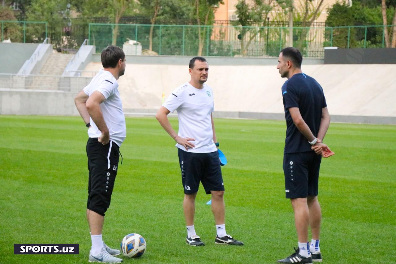 U23 Узб тренировка