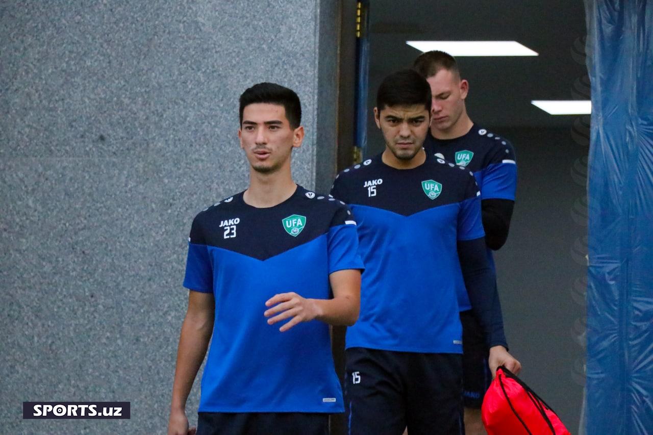 U23 Узб тренировка