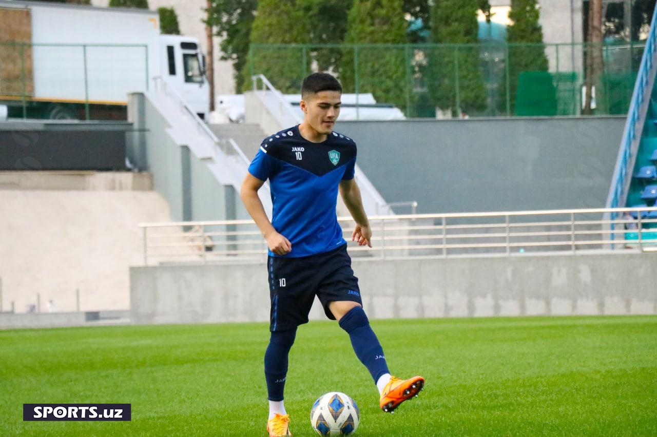 U23 Узб тренировка
