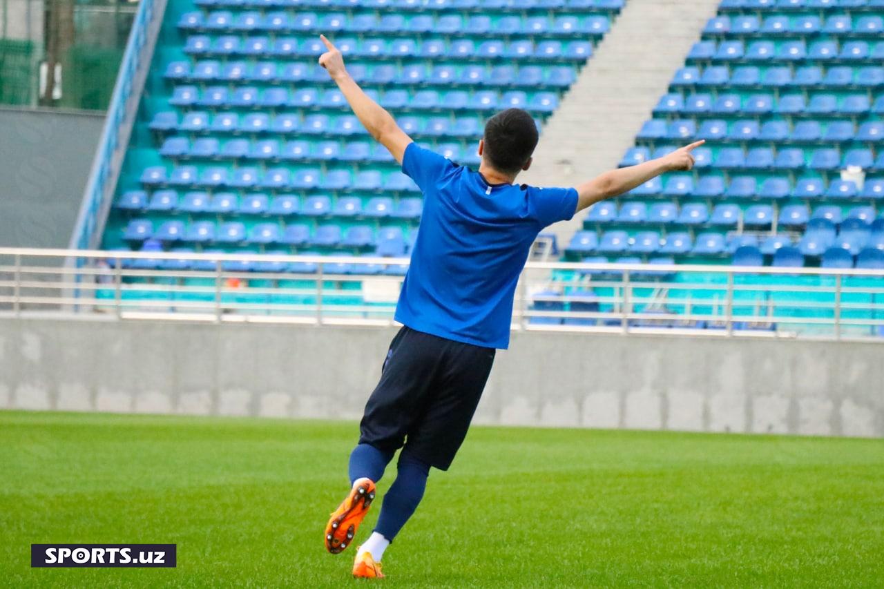 U23 Узб тренировка