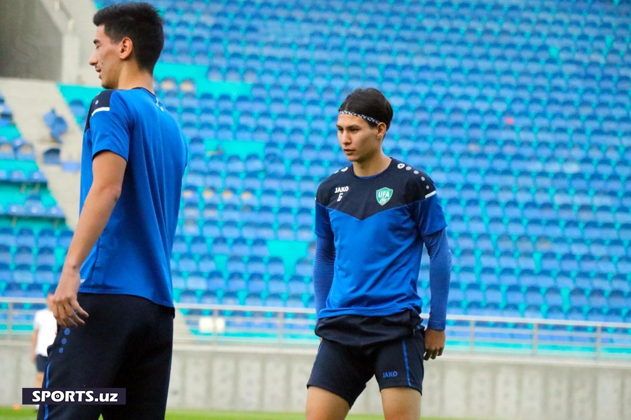 U23 Узб тренировка