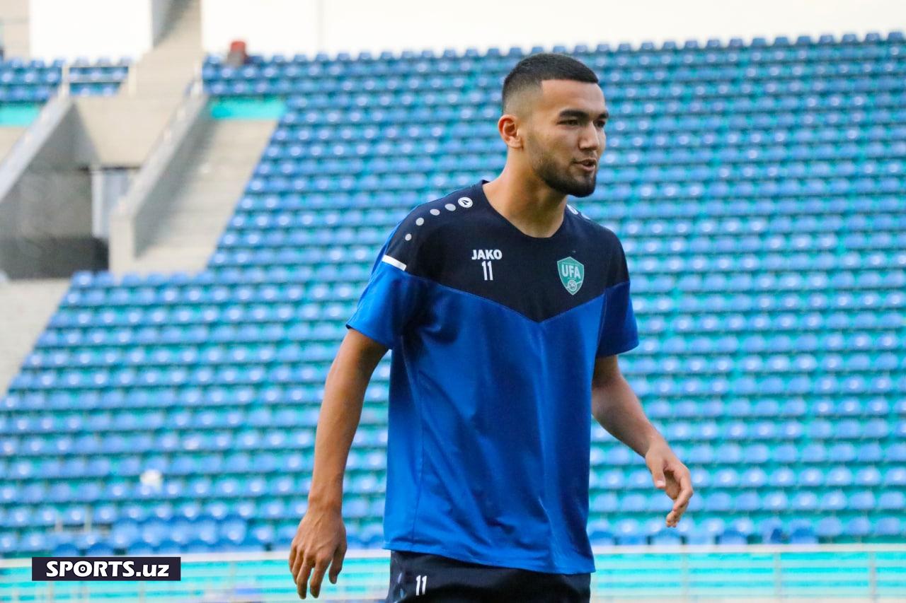 U23 Узб тренировка