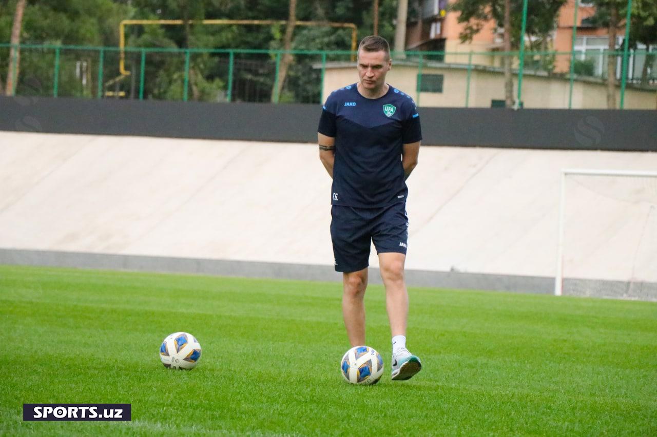 U23 Узб тренировка