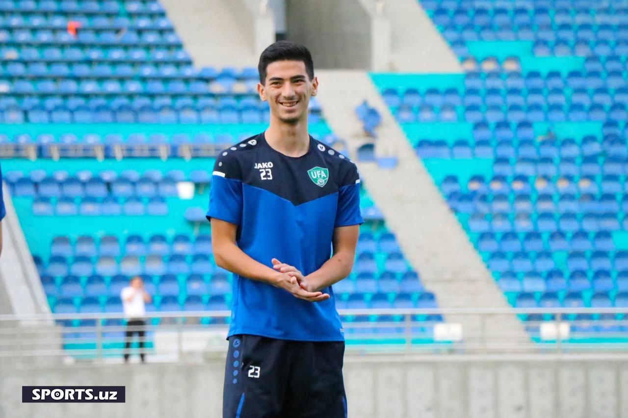 U23 Узб тренировка
