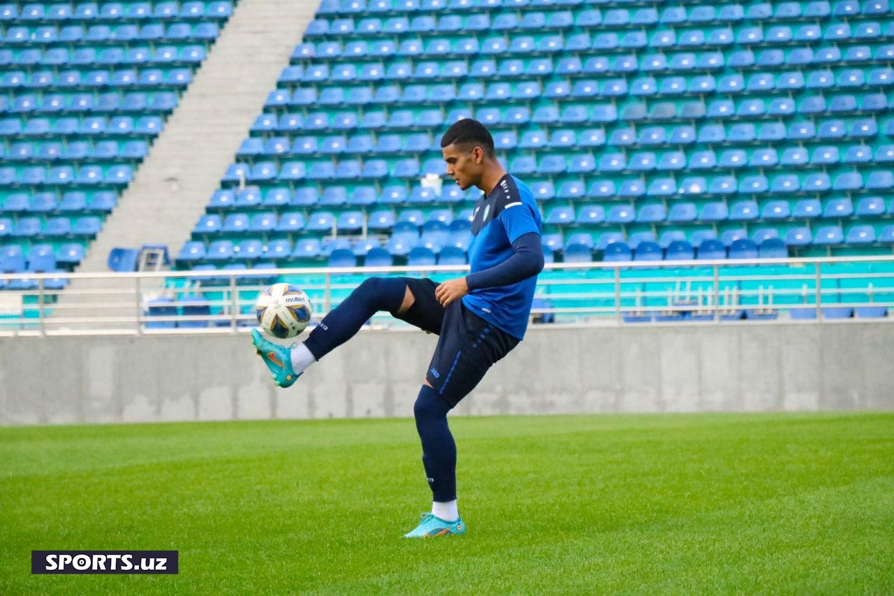 U23 Узб тренировка