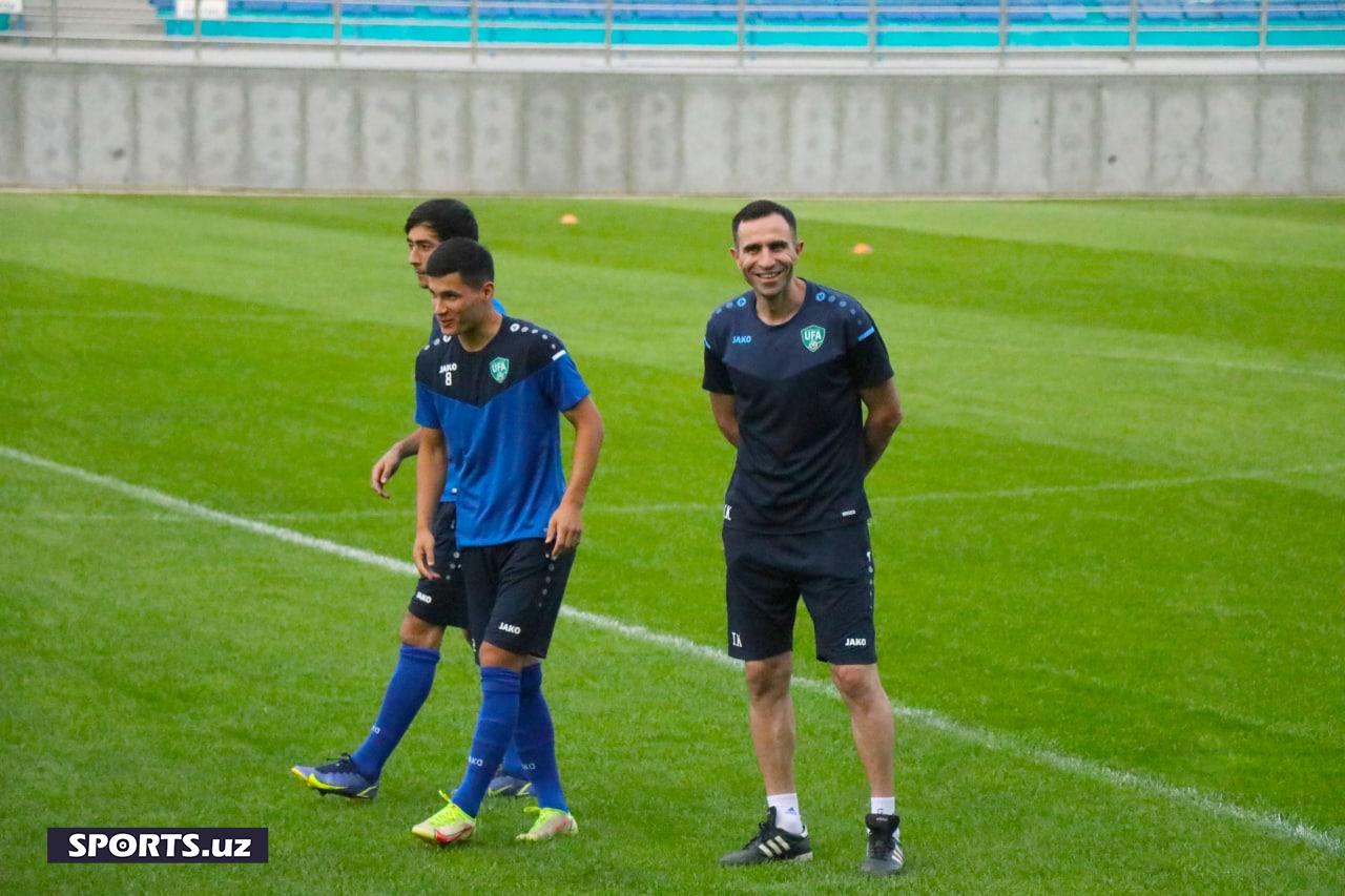 U23 Узб тренировка