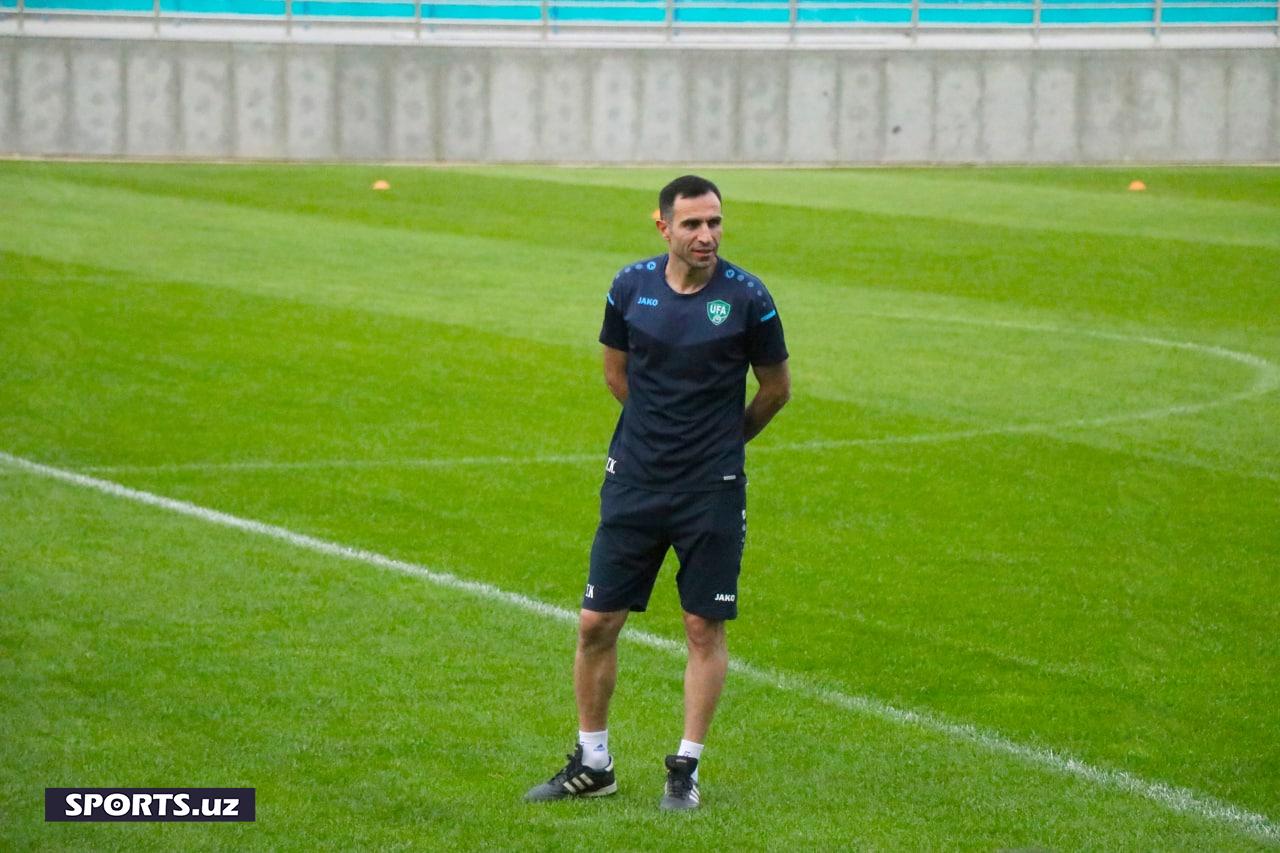 U23 Узб тренировка