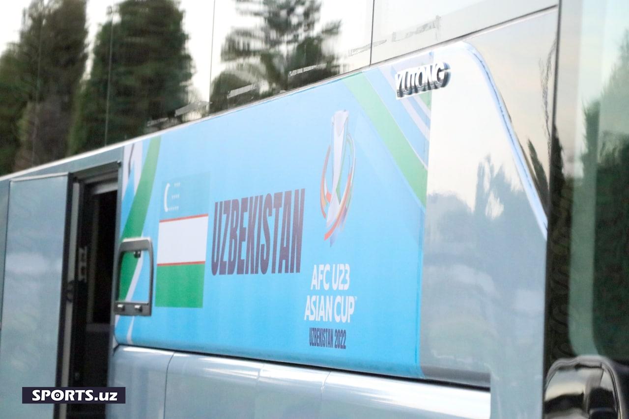 U23 Узб тренировка