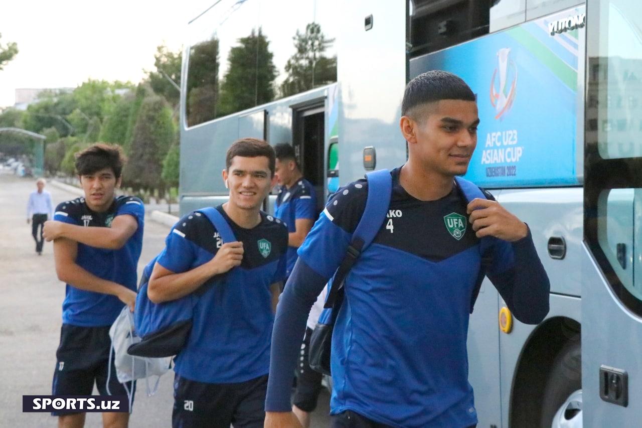 U23 Узб тренировка