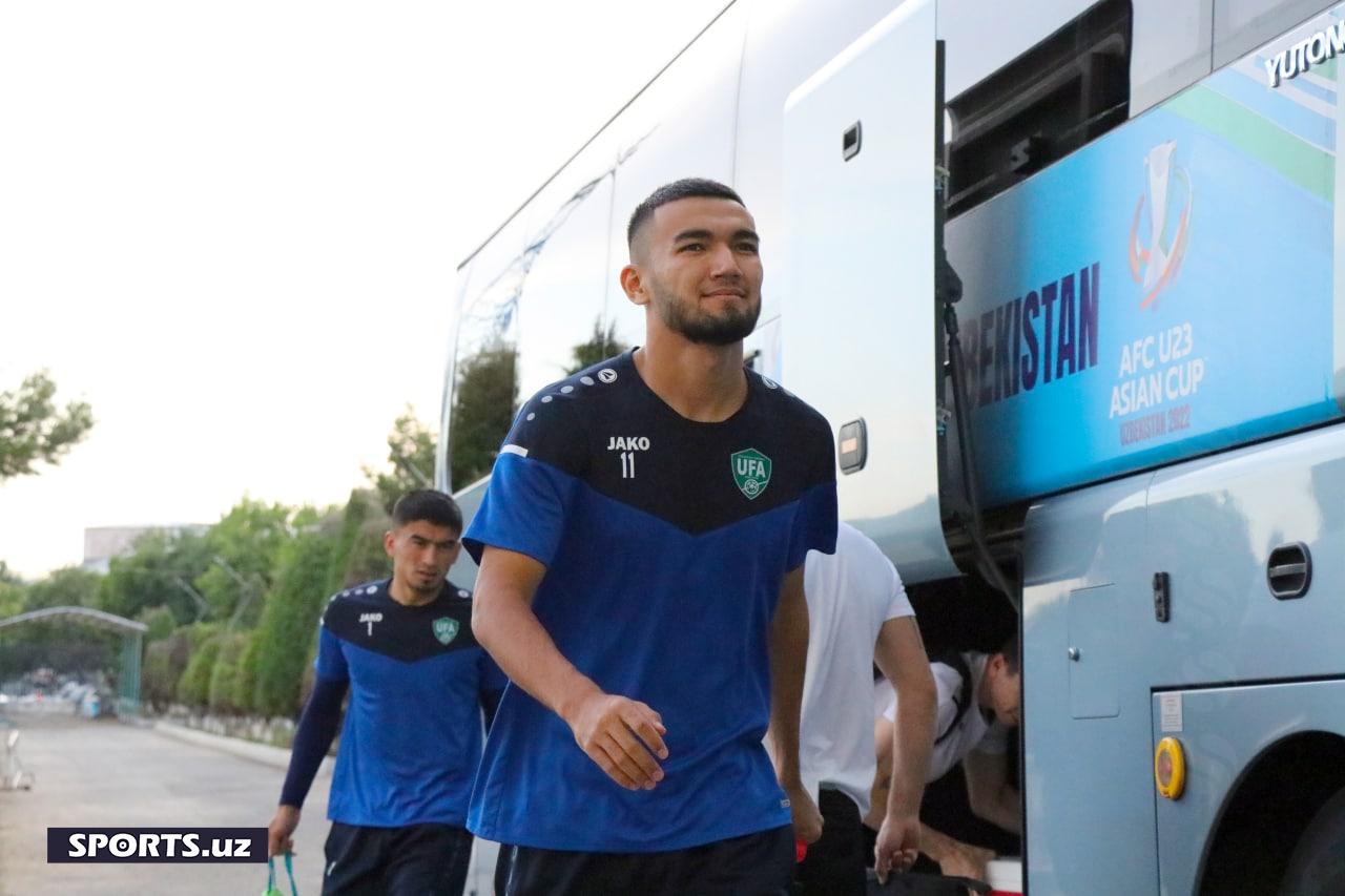 U23 Узб тренировка