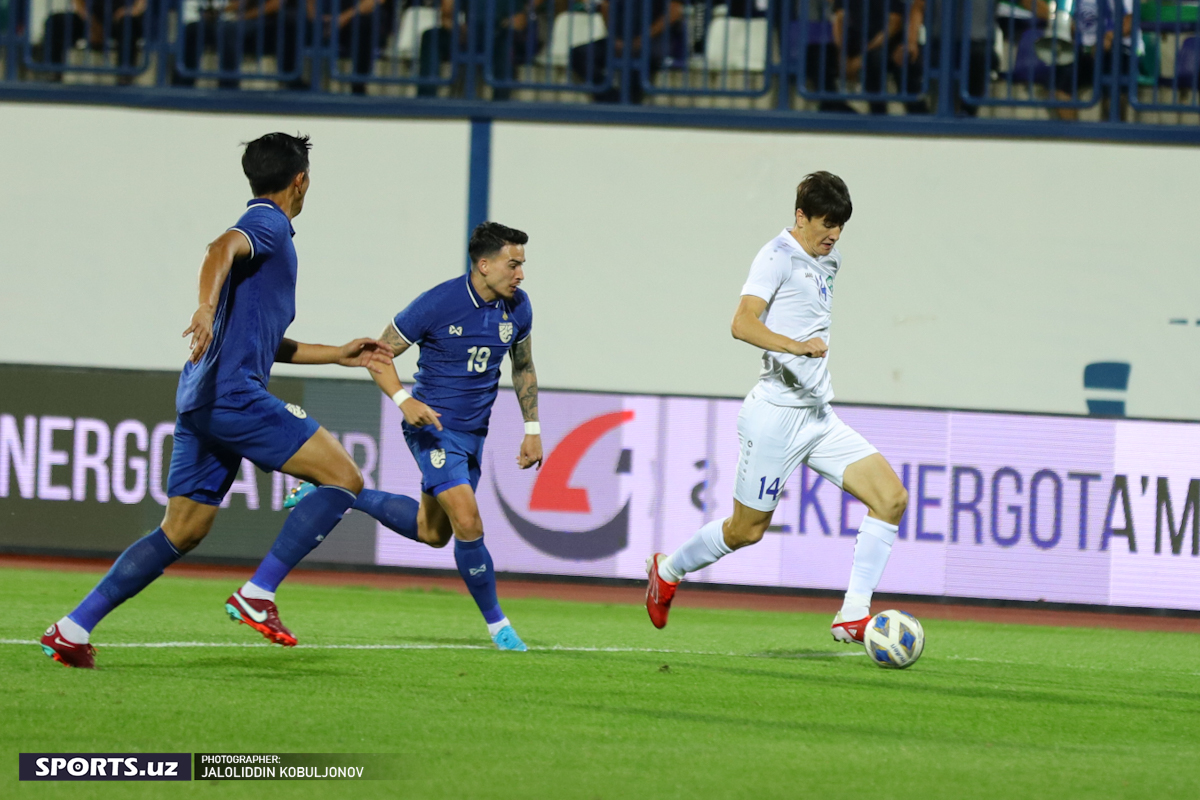 Uzbekistan - Thailand 1-half 14/6/2022