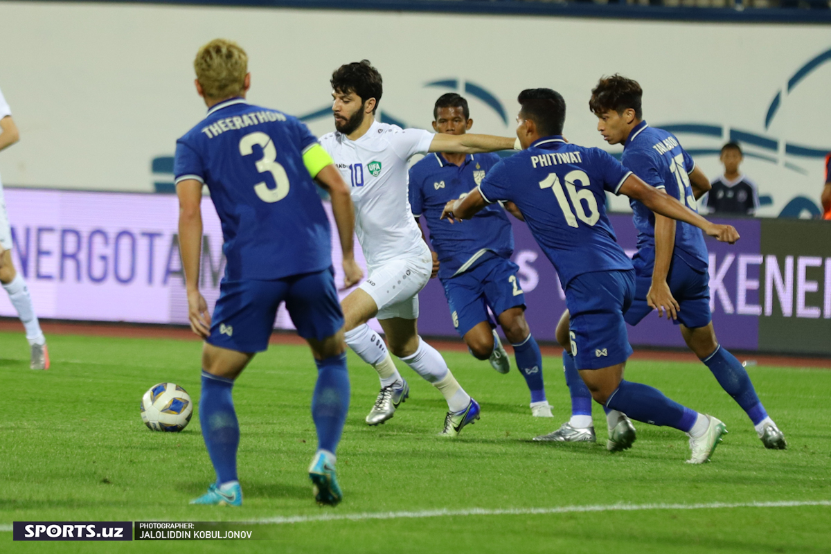 Uzbekistan - Thailand 1-half 14/6/2022