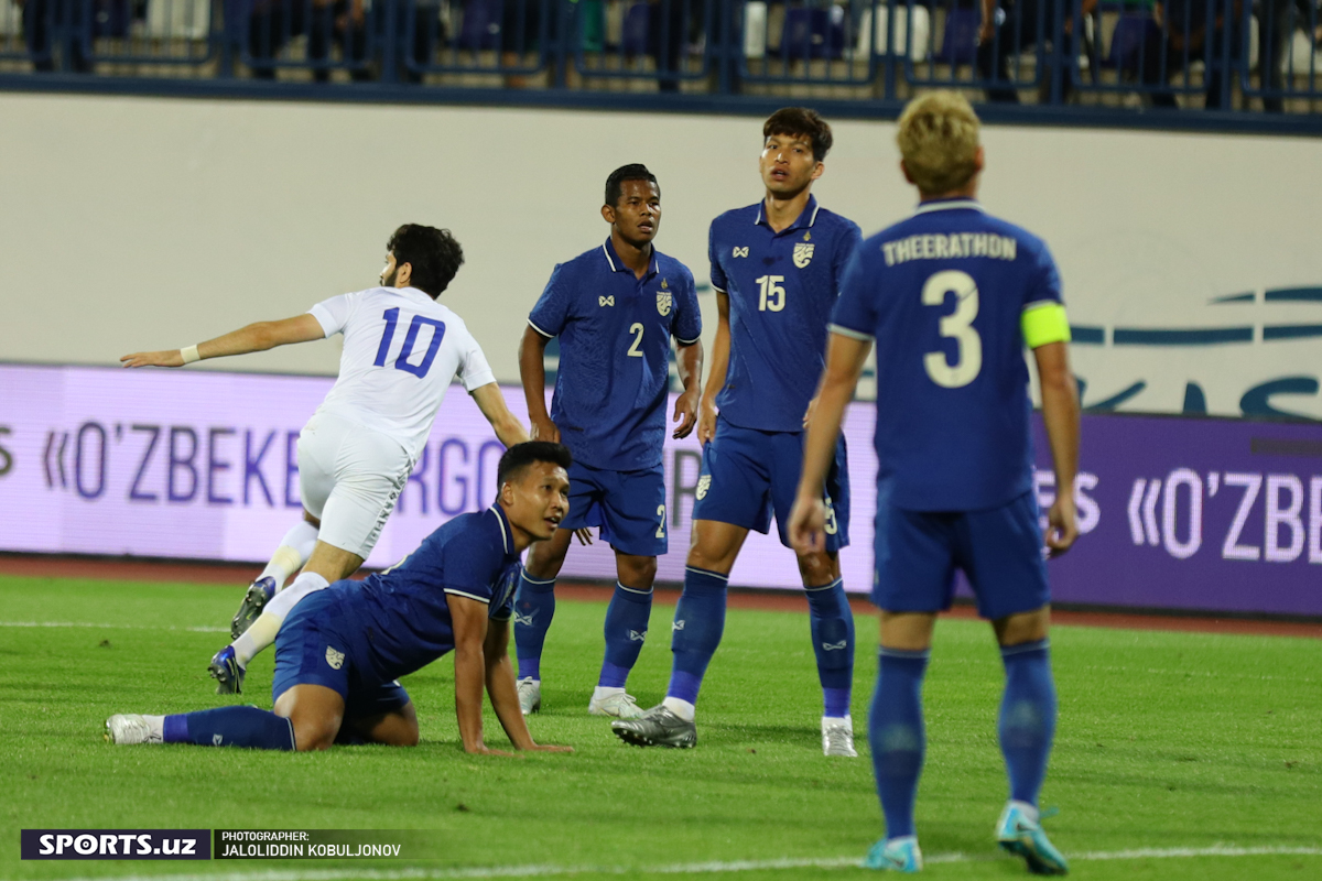 Uzbekistan - Thailand 1-half 14/6/2022