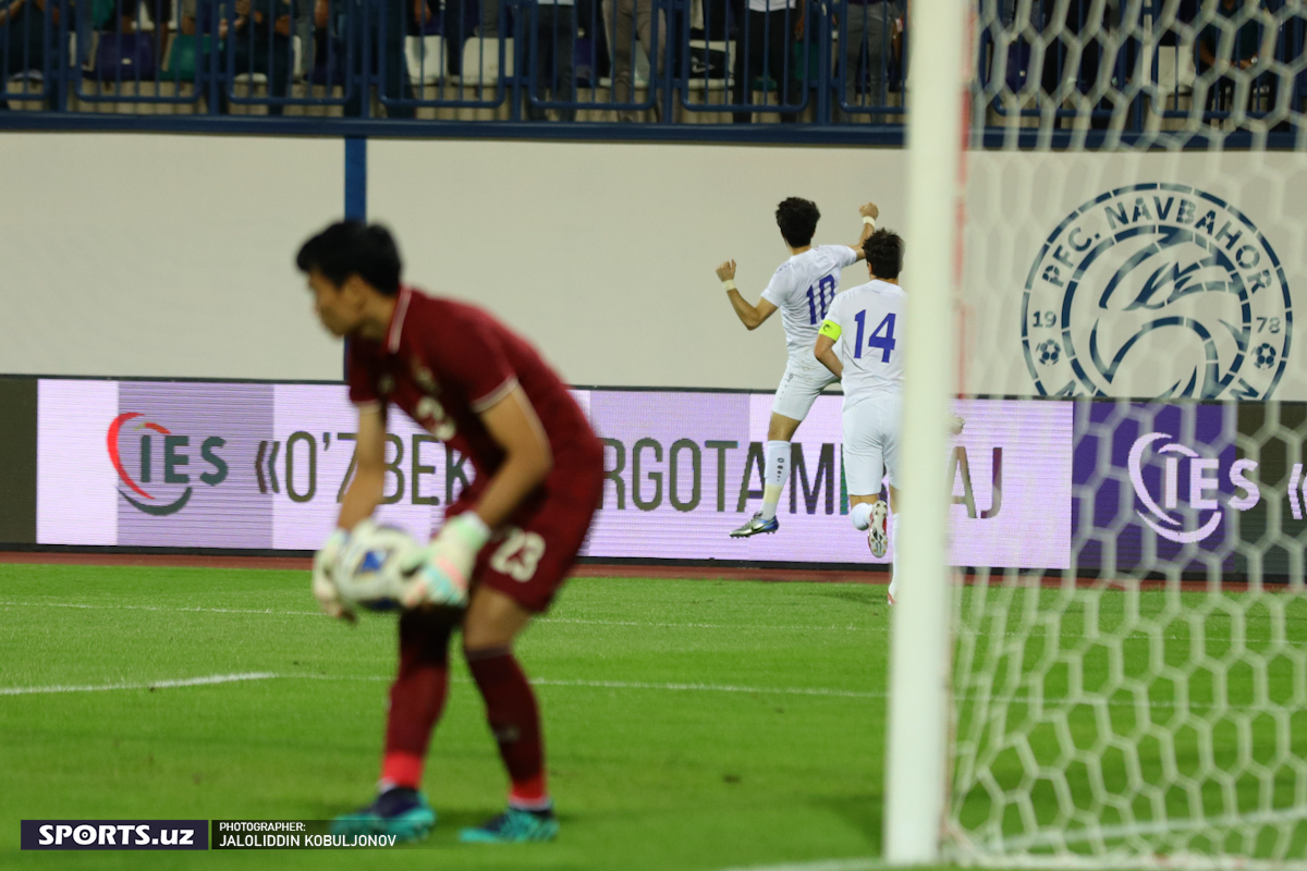 Uzbekistan - Thailand 1-half 14/6/2022