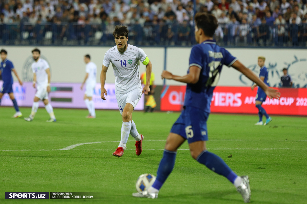 Uzbekistan - Thailand 1-half 14/6/2022